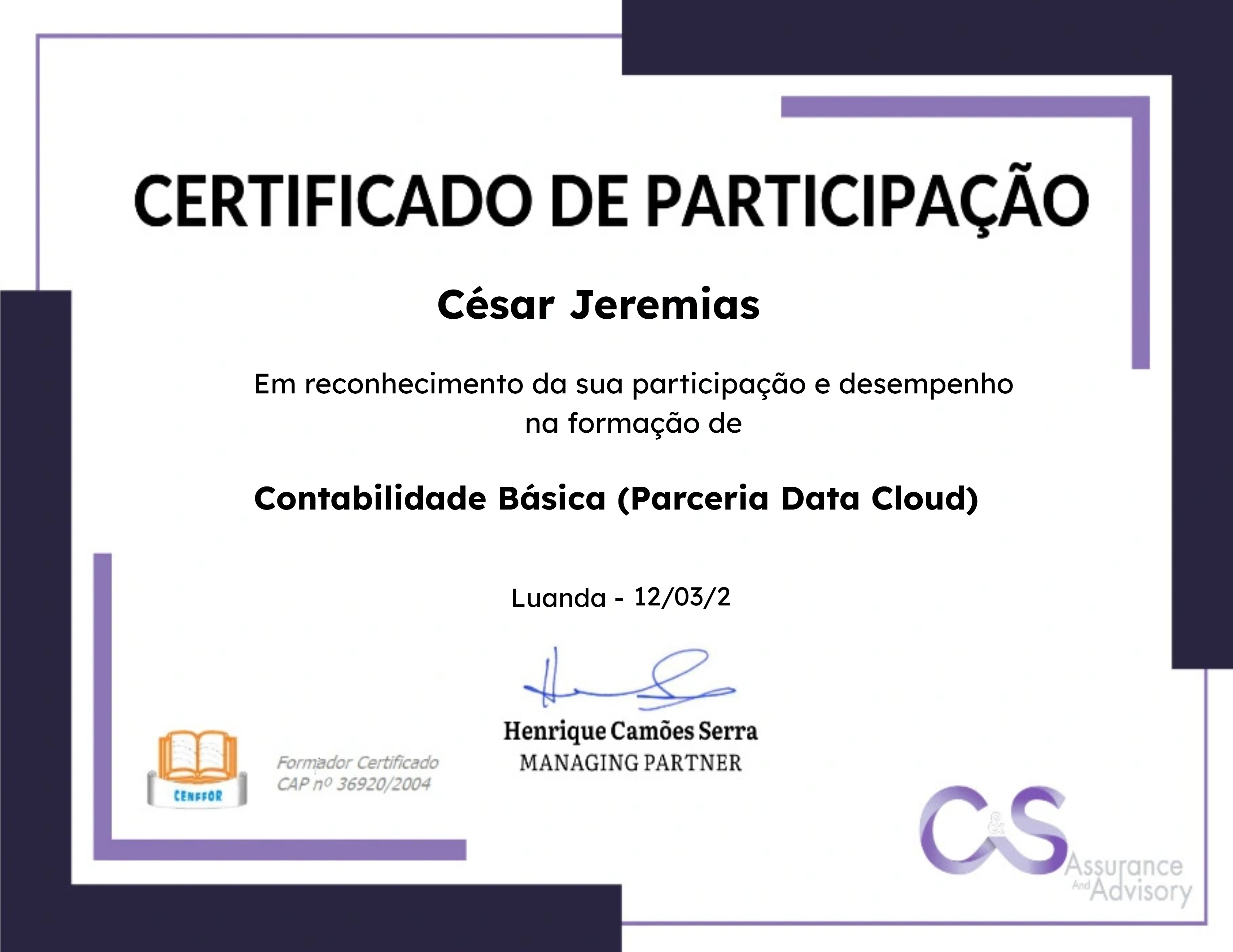 Contabilidade Básica (Parceria Data Cloud)