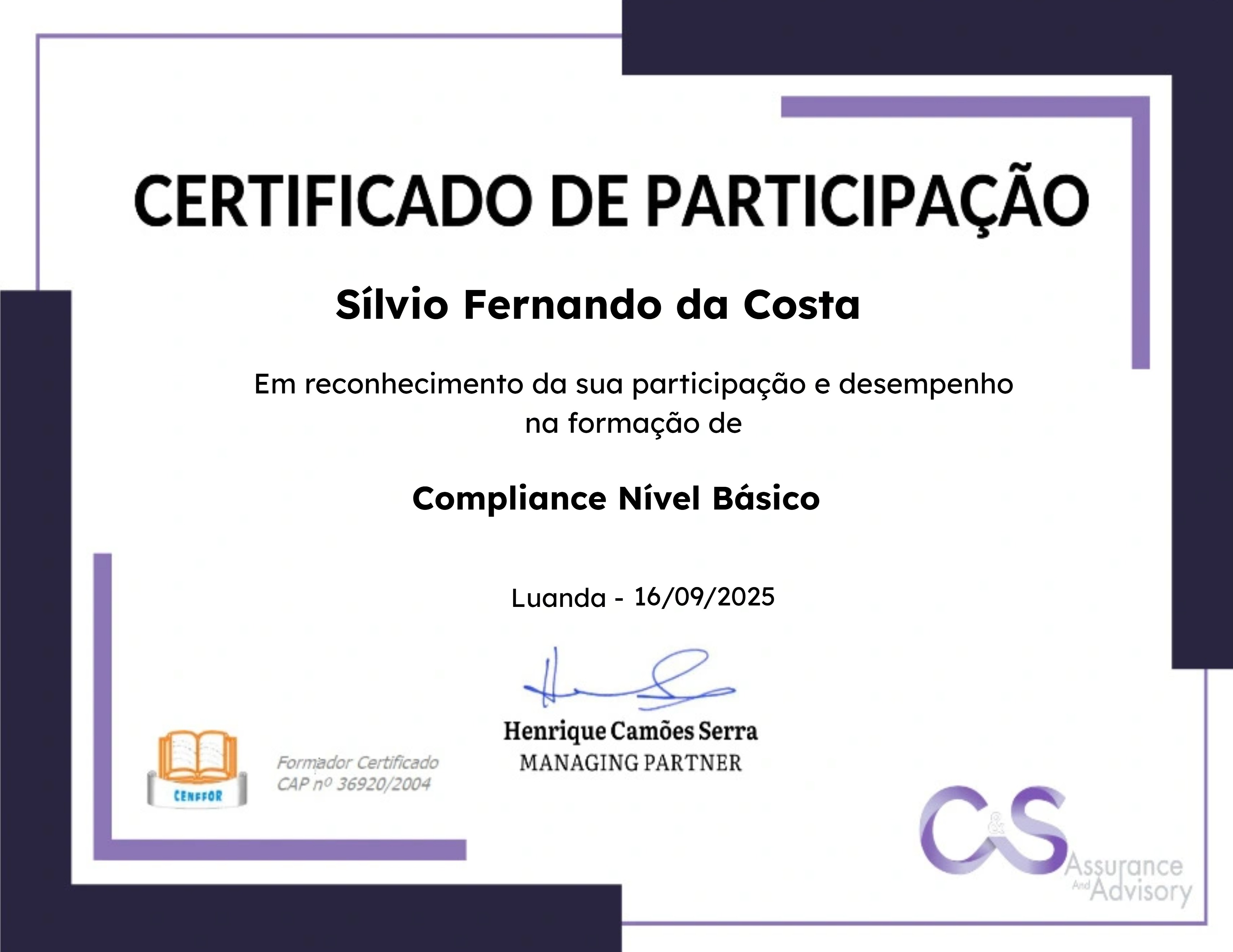 Compliance Nível Básico